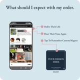 The Forever Memory Custom Magnet