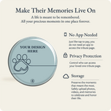 Make their memories live on with the Forever Paw Custom Magnet