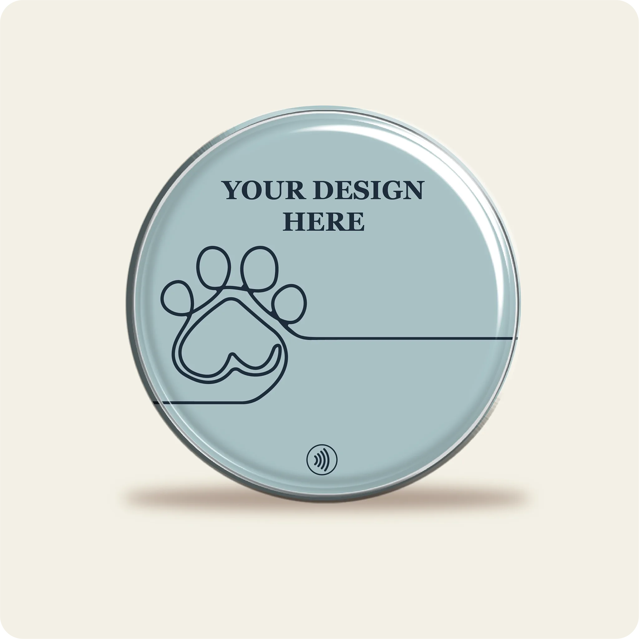 The Forever Paw Custom Magnet